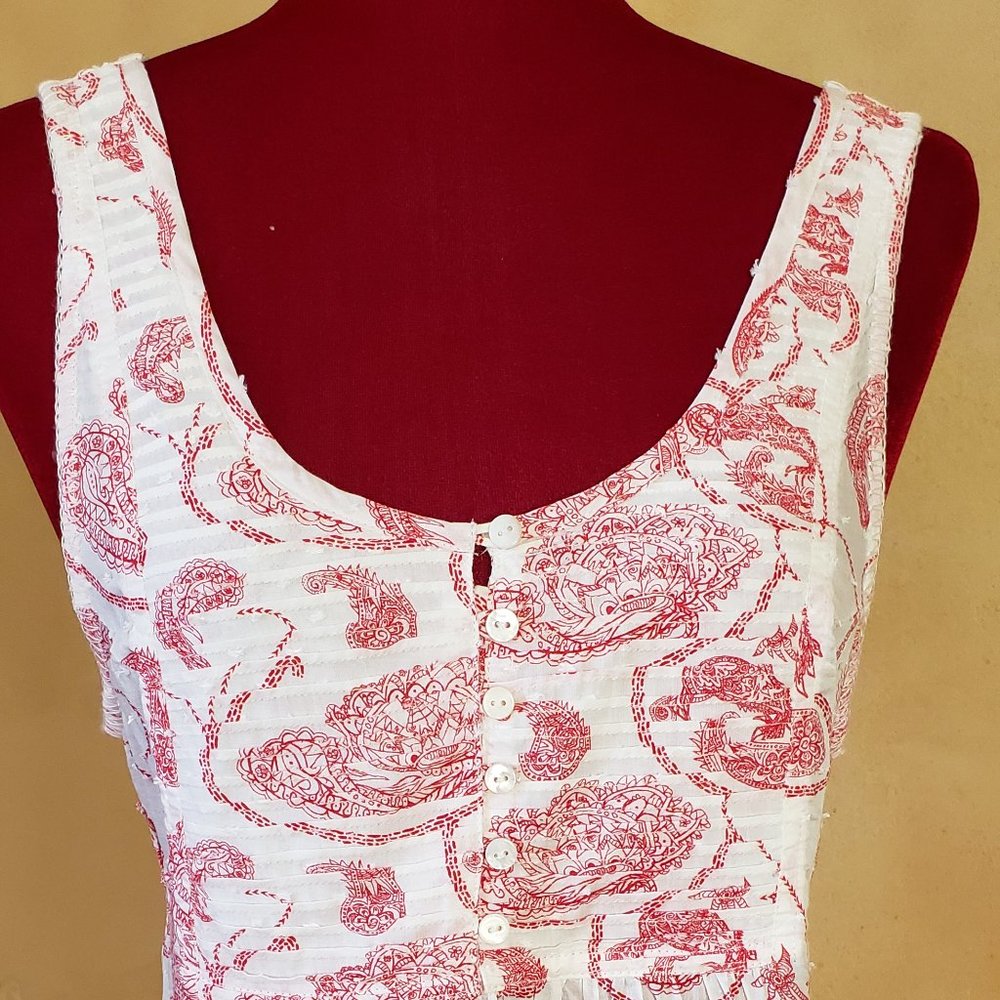 Paisley tank top